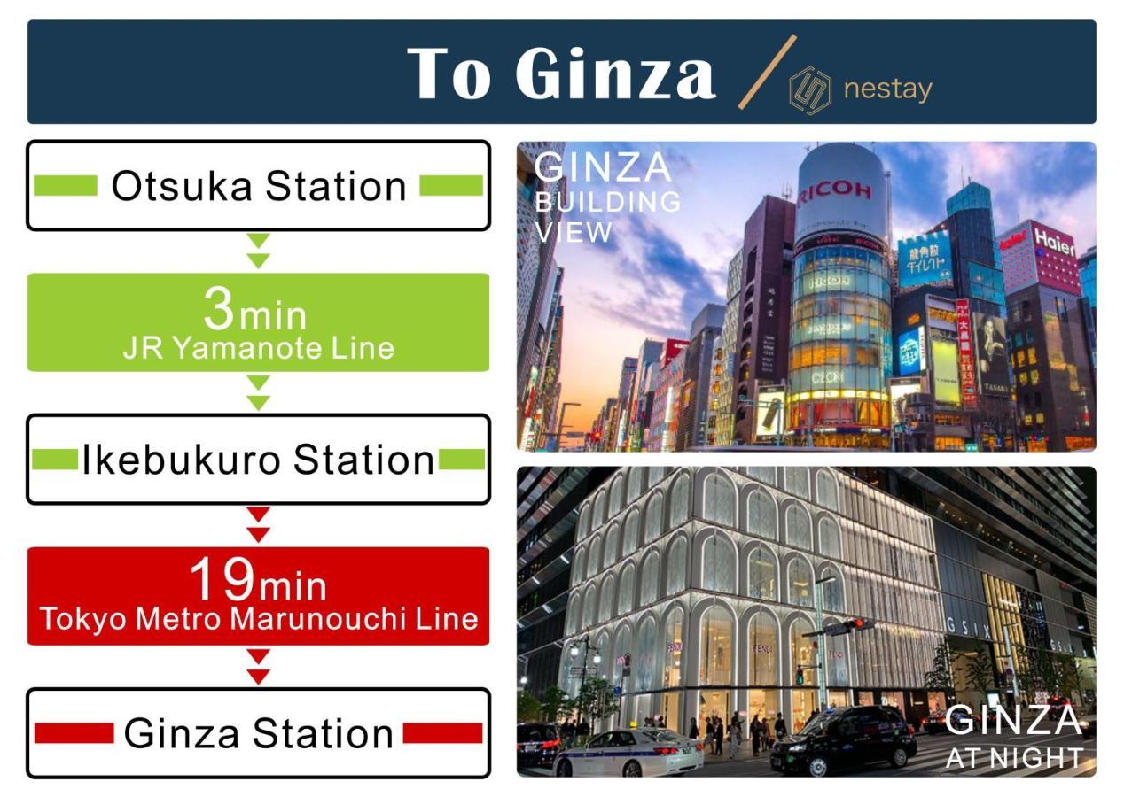Nestay Villa Tokyo Otsuka Dış mekan fotoğraf