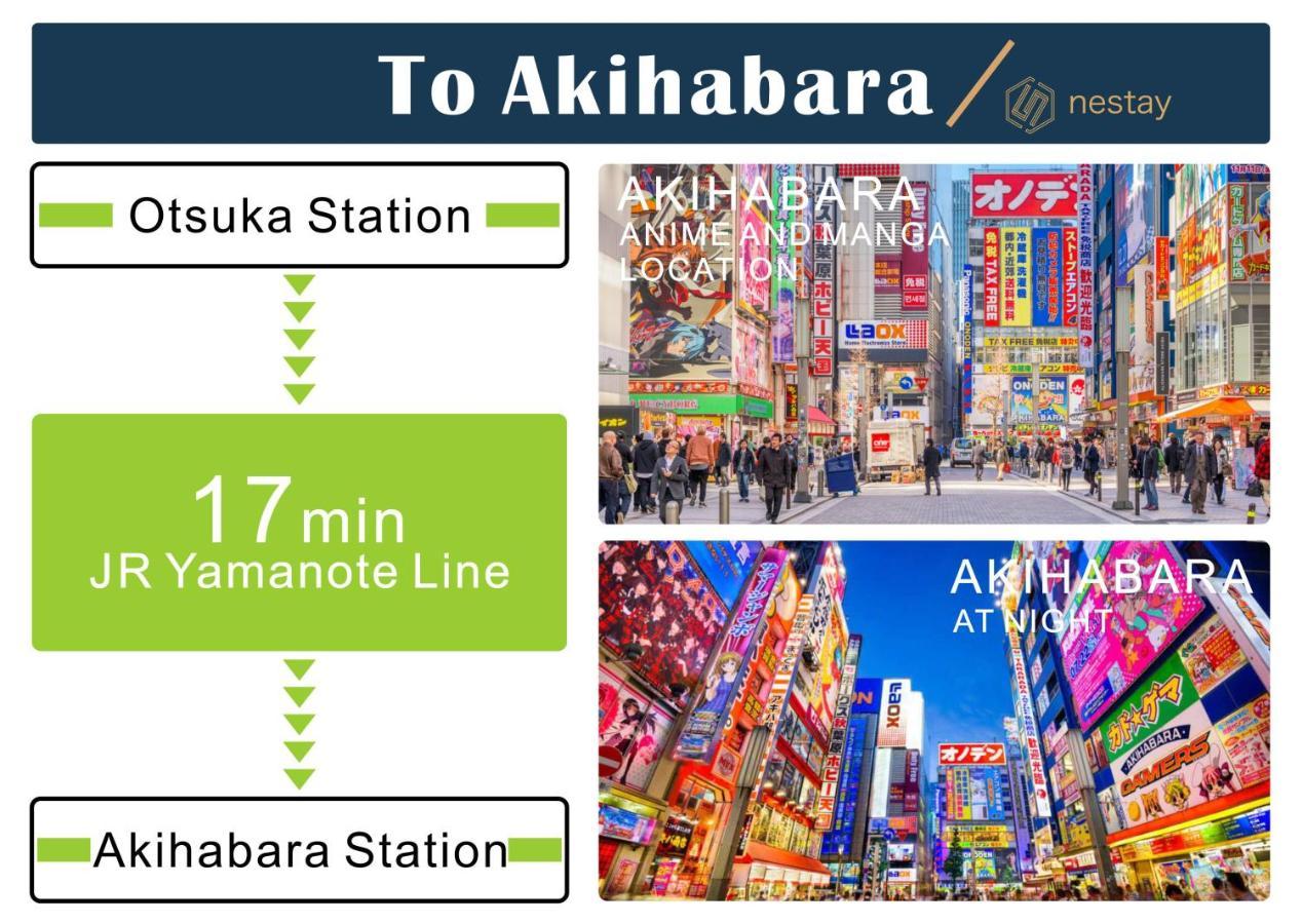 Nestay Villa Tokyo Otsuka Dış mekan fotoğraf