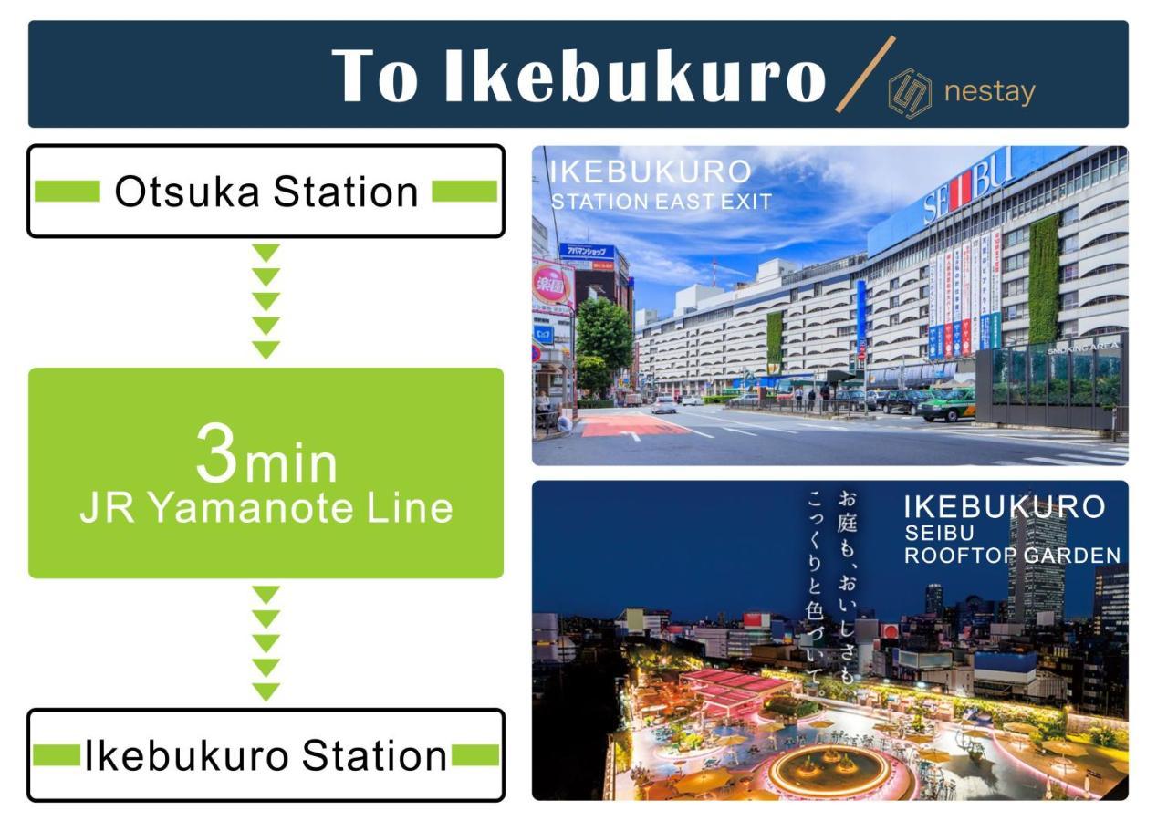 Nestay Villa Tokyo Otsuka Dış mekan fotoğraf